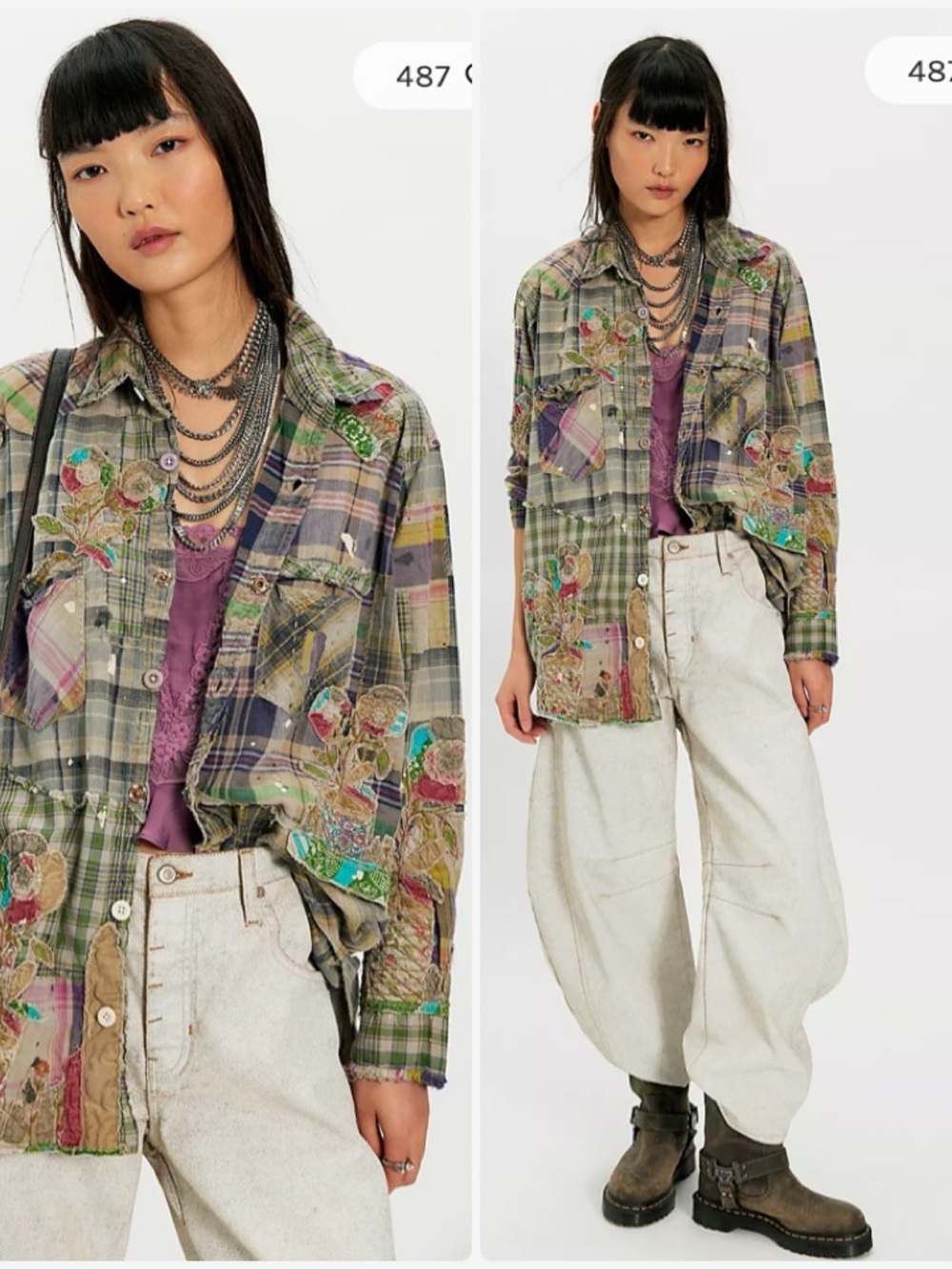 Magnolia Pearl Applique Kelly Western Shirt